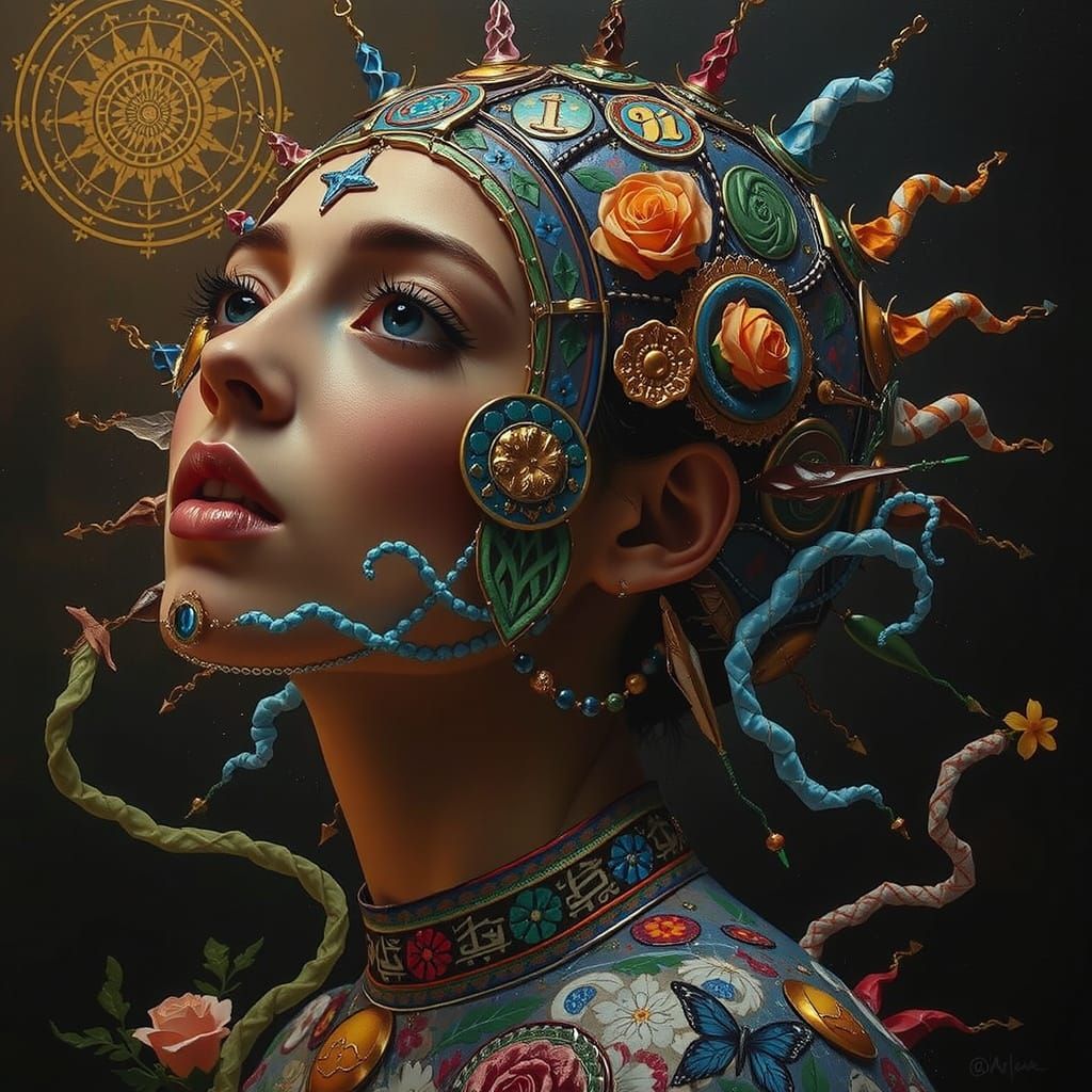 Allegory of Beauty and Truth in Masterpiece Painting