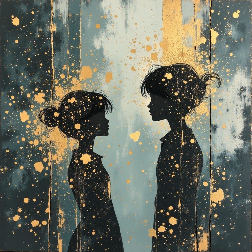 AI Generated Image of Abstract Forms