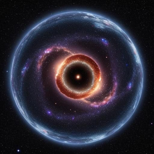 Ancient Disc Soars Through a Detailed Galaxy