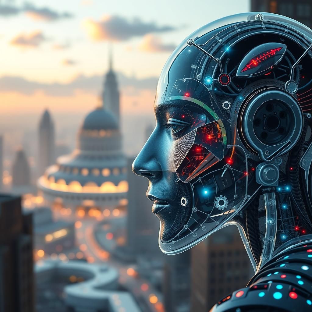 Biometric Imagineer Designs Holographic Utopia, Cinematic Fa...