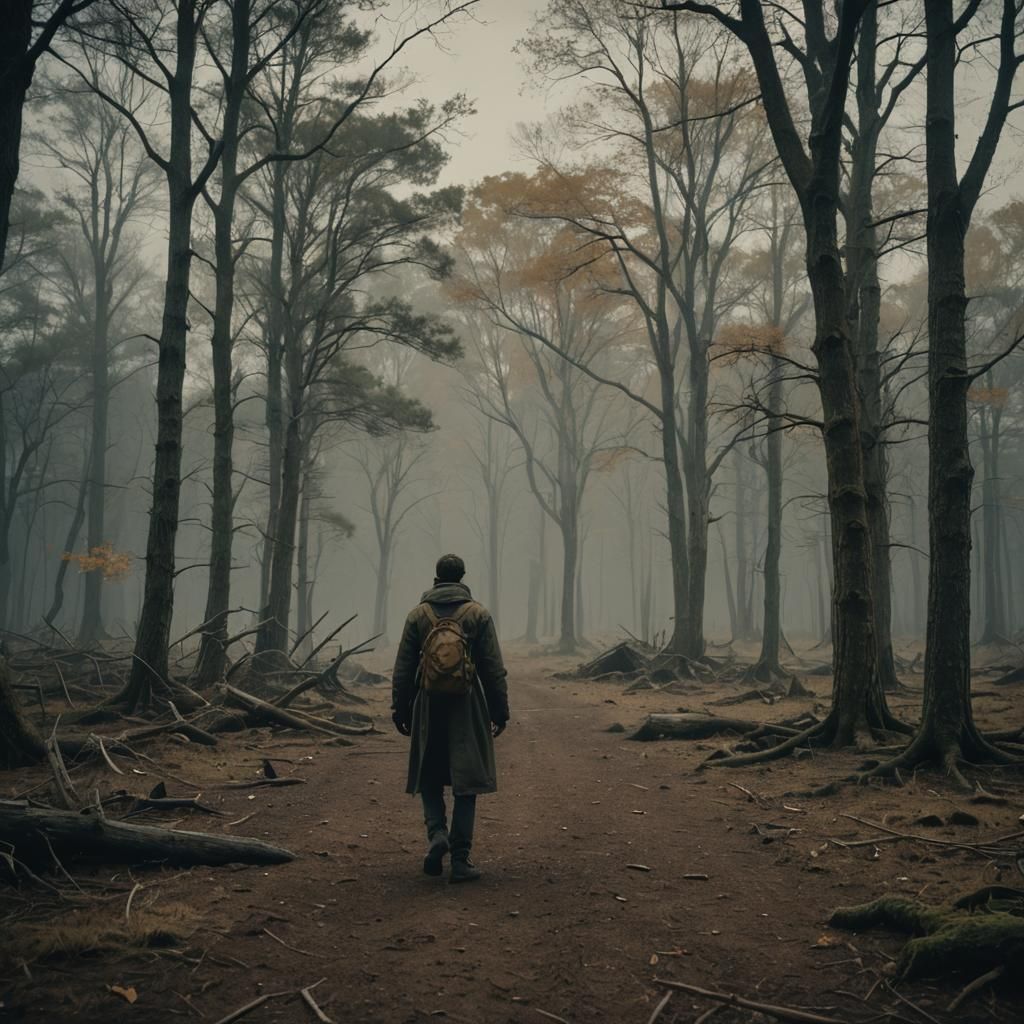 Dramatic Film Still with Cinematic Lighting