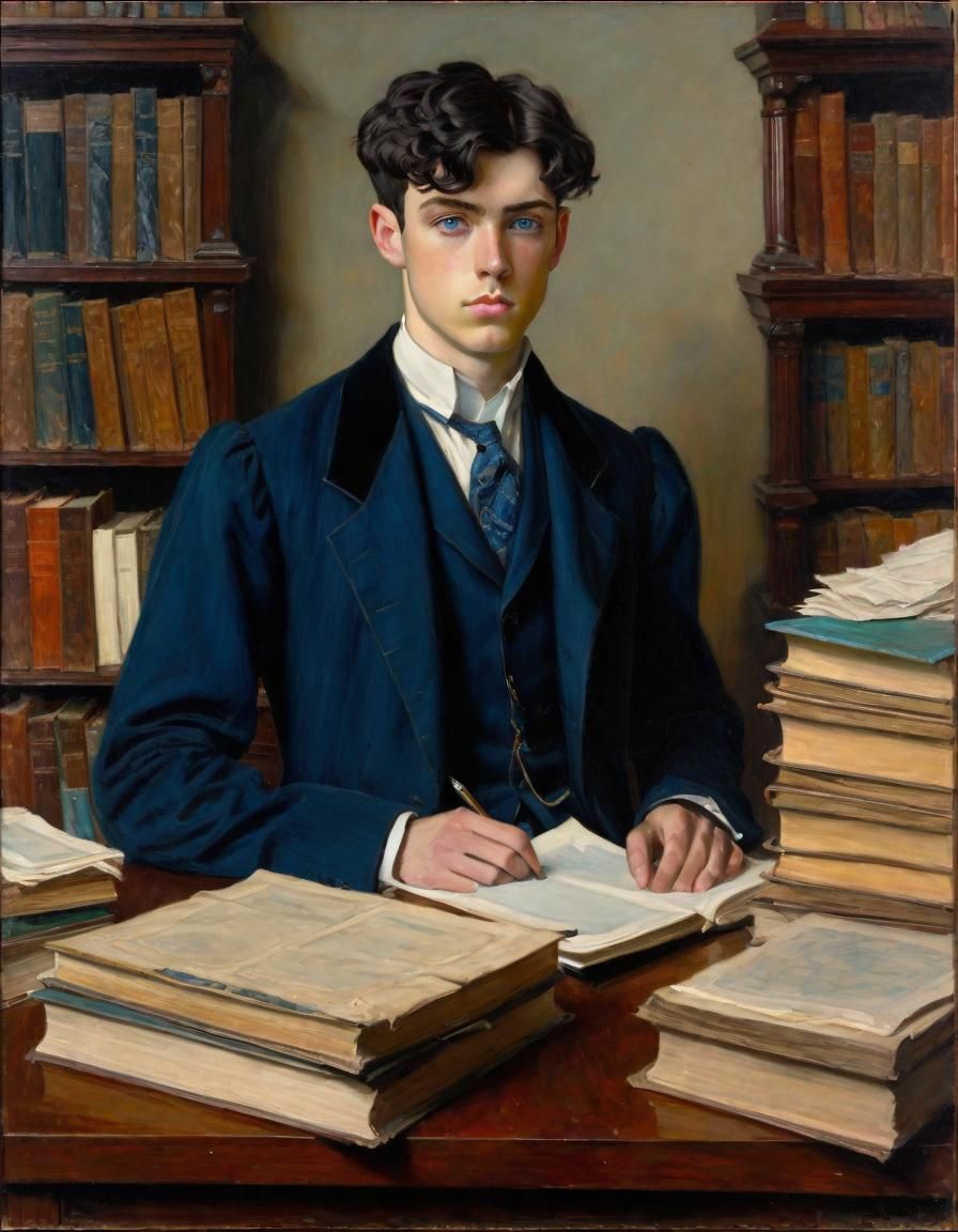 Portrait of Jonathan Harker, Before Everything Got...Weird