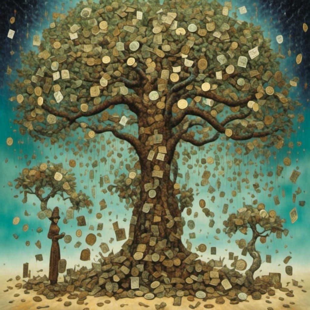 Dark Beauty Money Trees