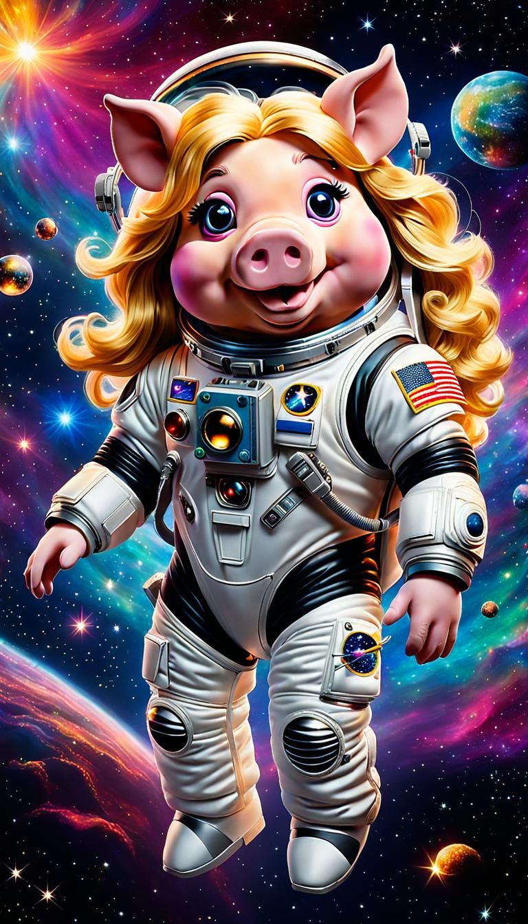 Pigs In Spaaaace: The Galactic Frolics of Miss Piggy!