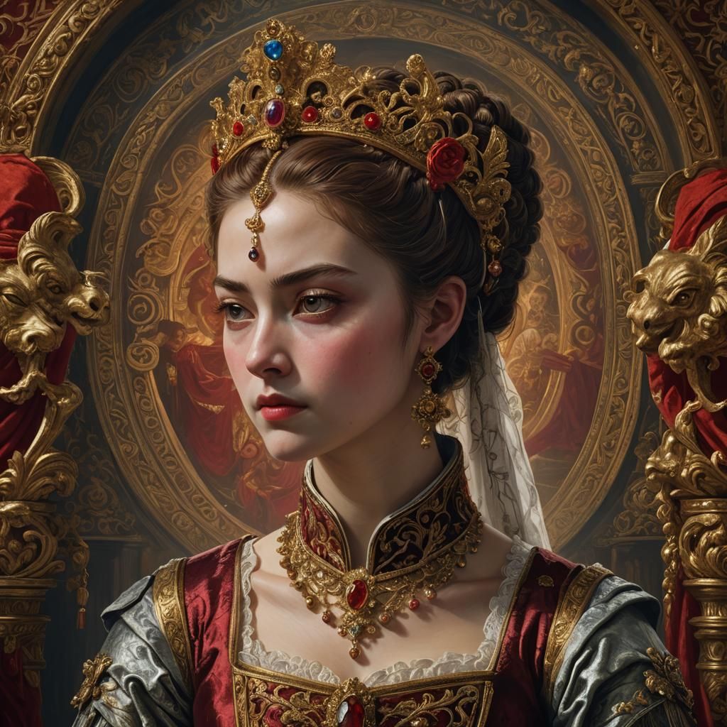 Capulet: Detailed Matte Painting in Deep Color