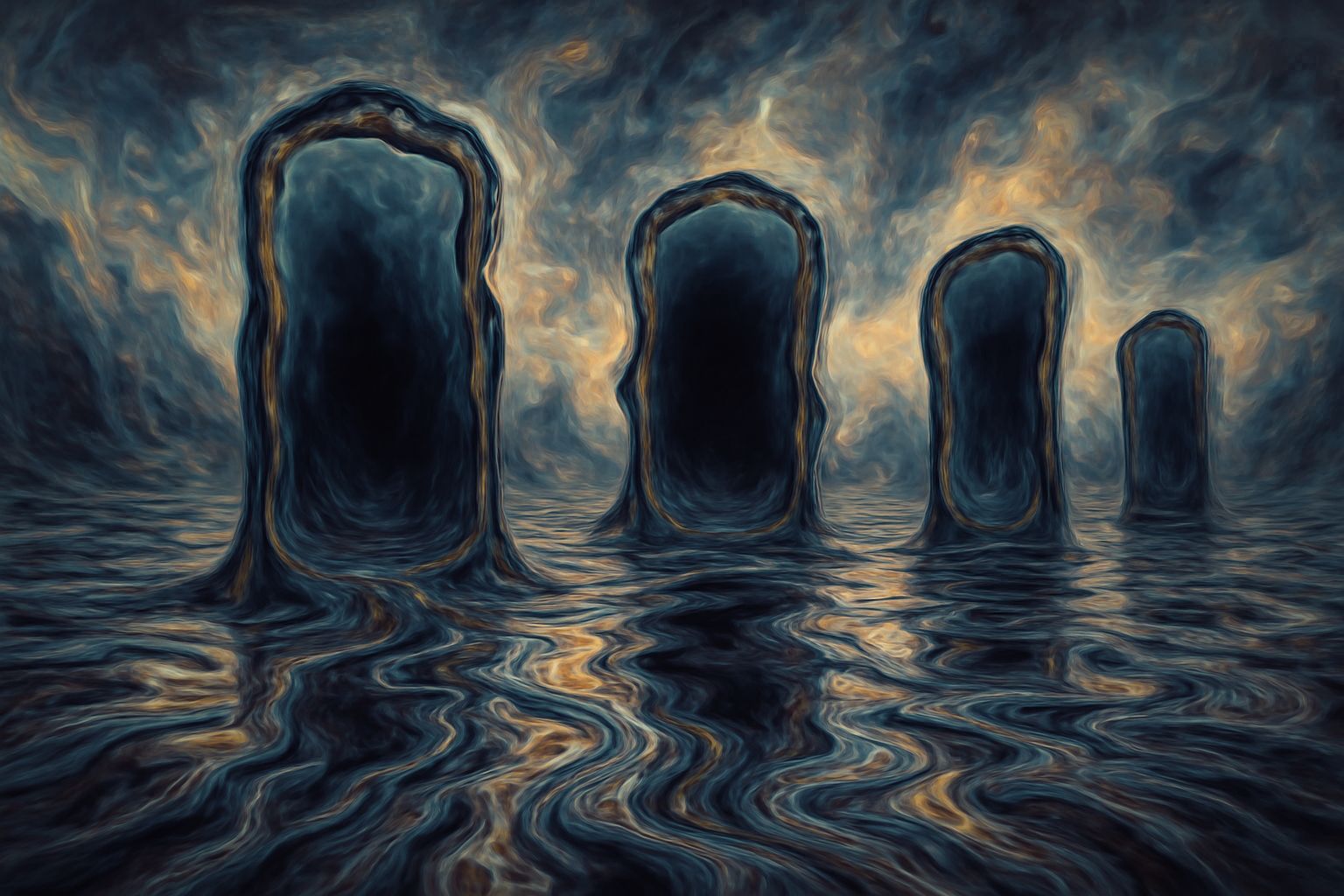 Mirrors in the Wild Depths of Agony Mirroring Nothingness