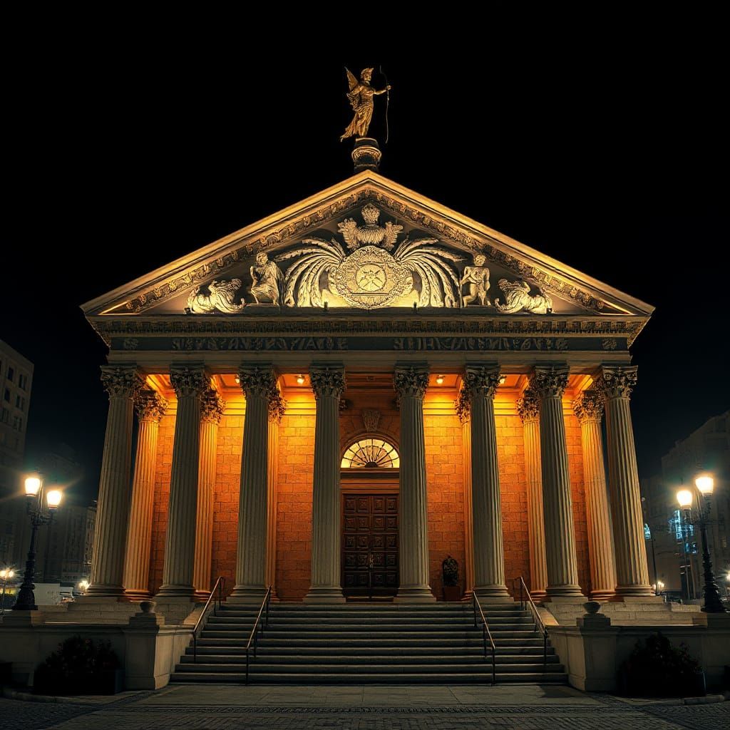 Sabian Pantheon in Cinematic Hyperrealism