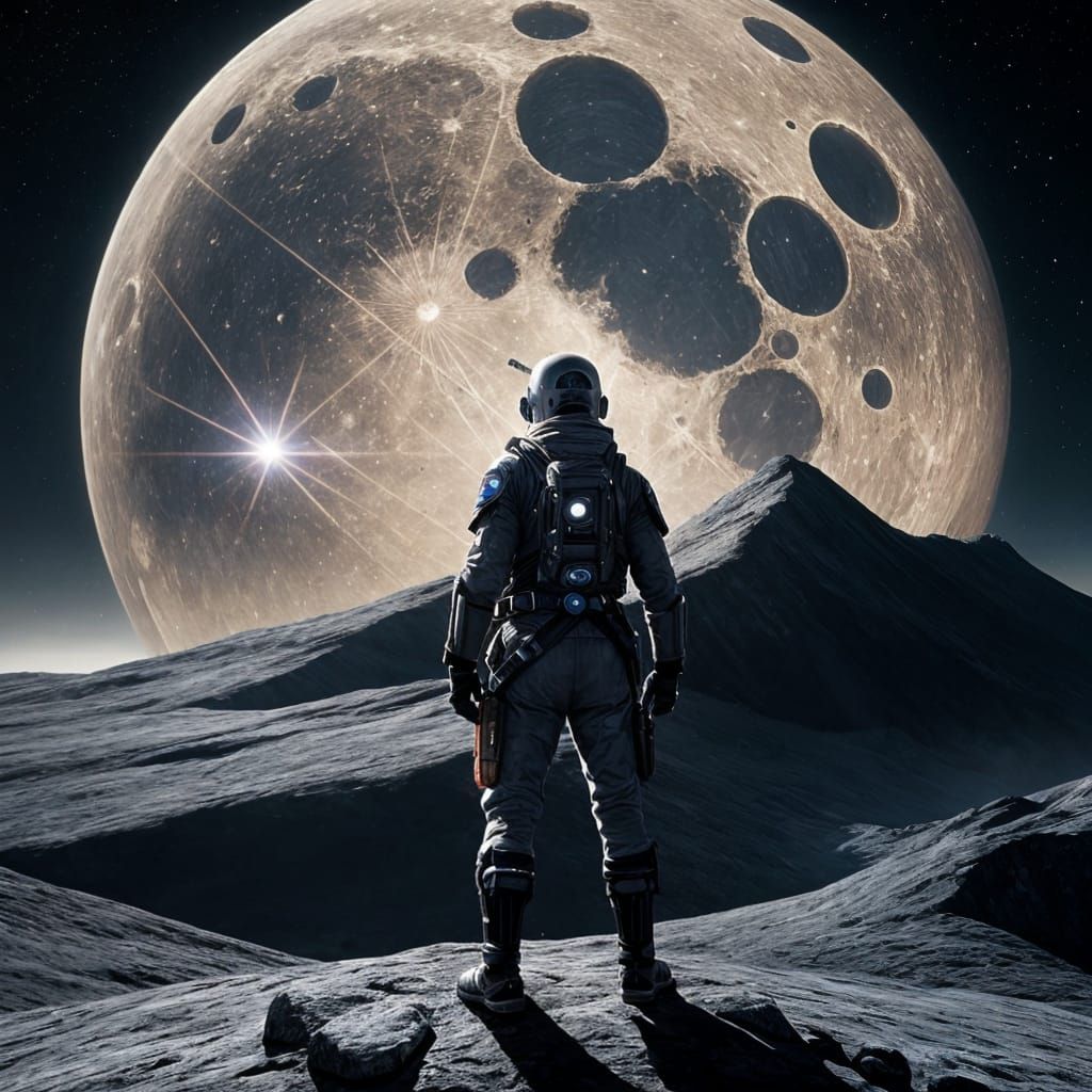 Heroic Space Expedition in Dazzling Twin Suns Setting