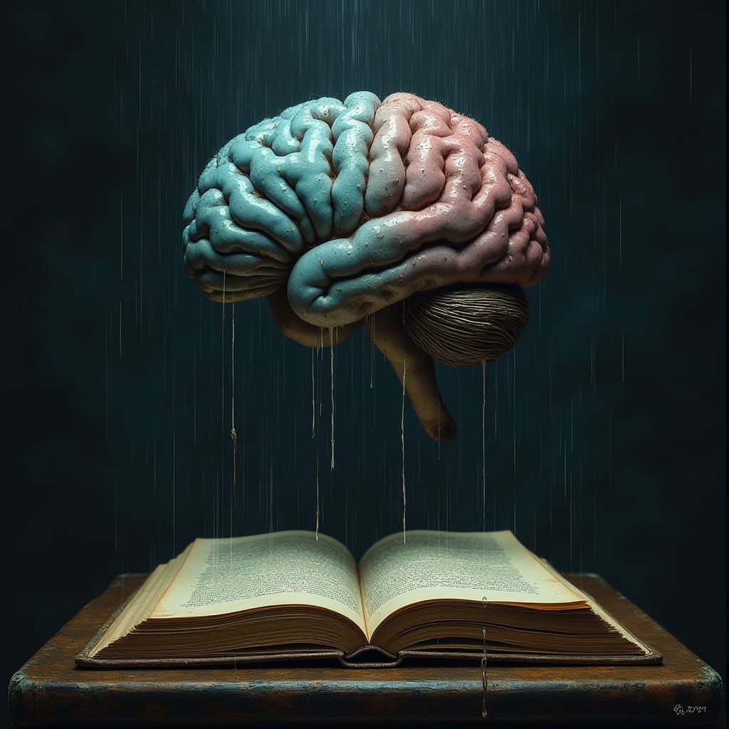 A Sombria Mente Exposta em Ambiente Escuro