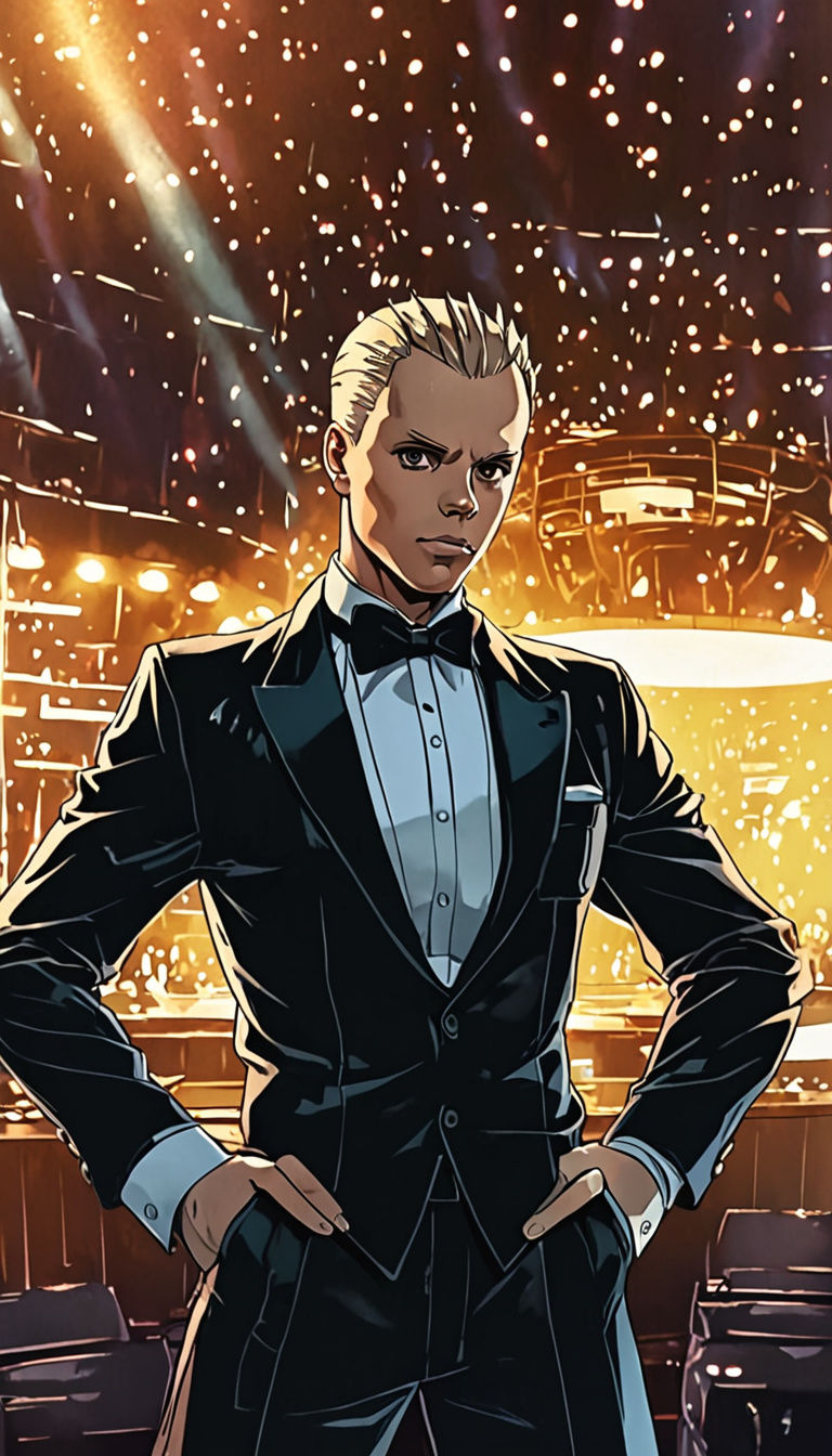 Anime King of Fighters Portrait in 4K Resolution