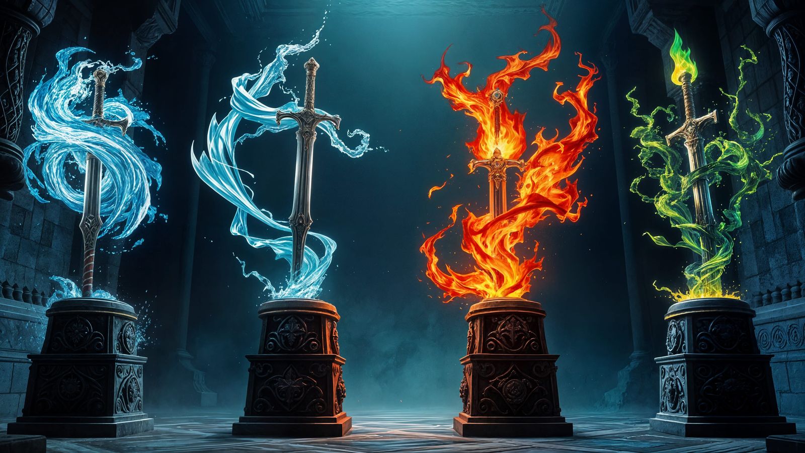 Blades of the Elemental Lords