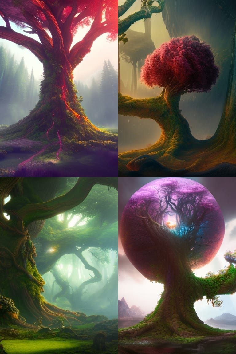 Yggdrasil Tree: Mythic Connection in Epic Fantasy Art