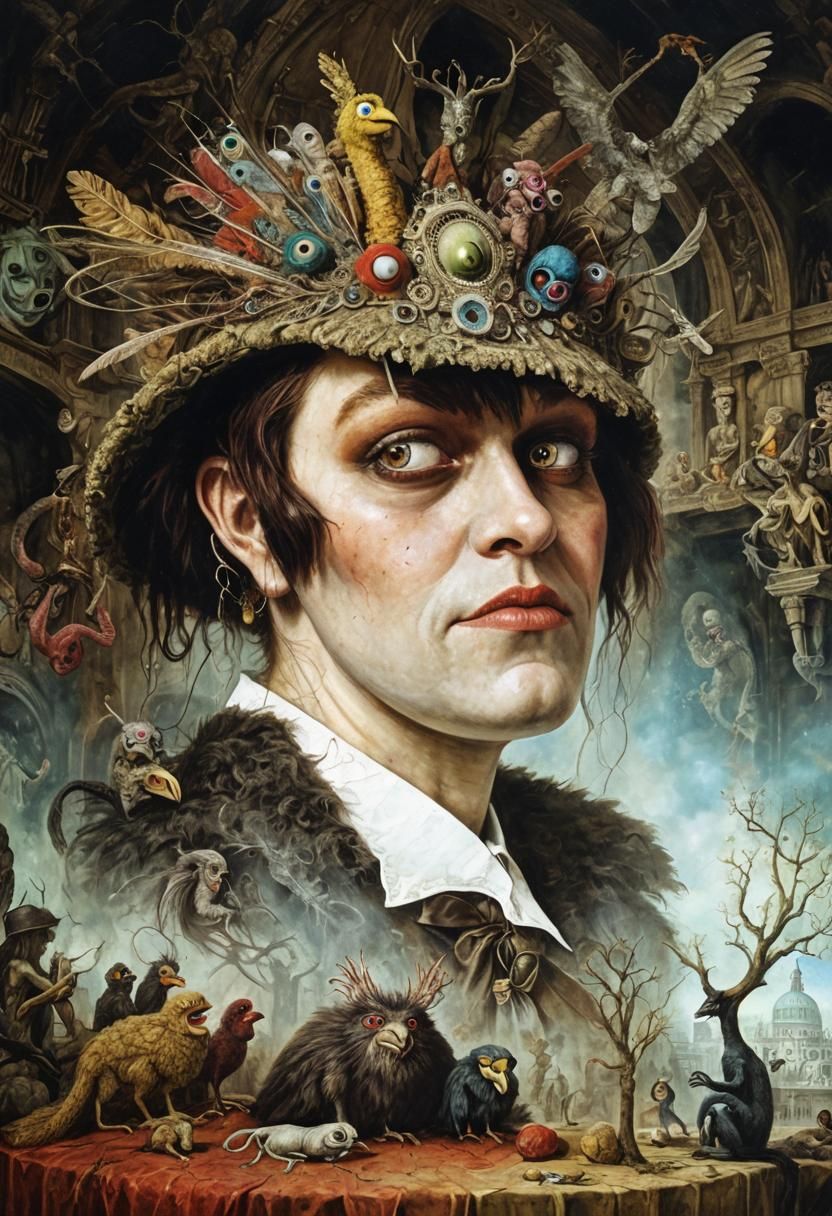 Surreal Vatican Wedding: Pippi Longstocking and Snuffleupagu...