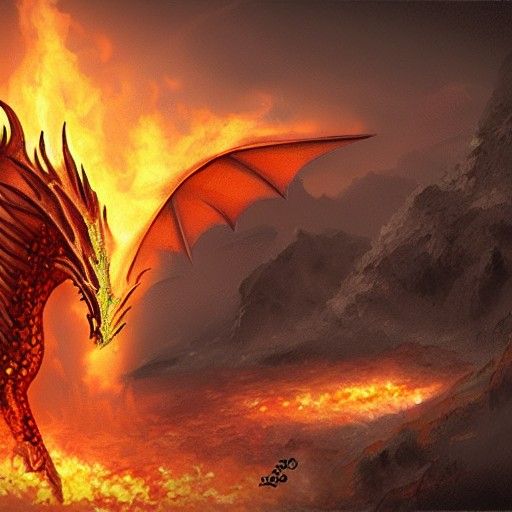 Toilet Dragon Unleashes Fiery Breath