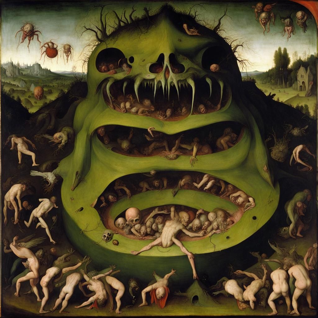 Green Hell Grotesque: A Vision Inspired by Old Masters