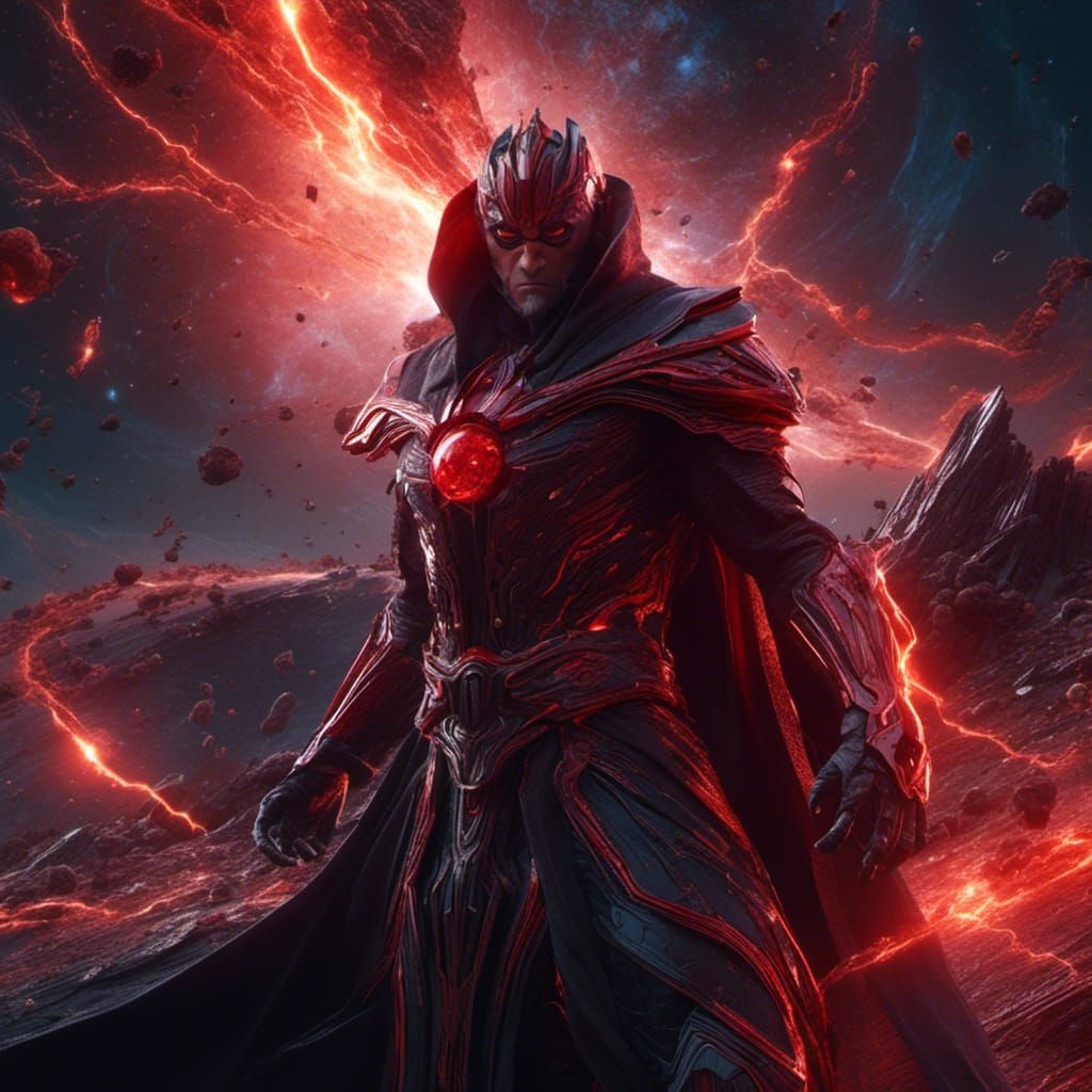 Grand Sith Emperor Destroys Planet with Force Lightning