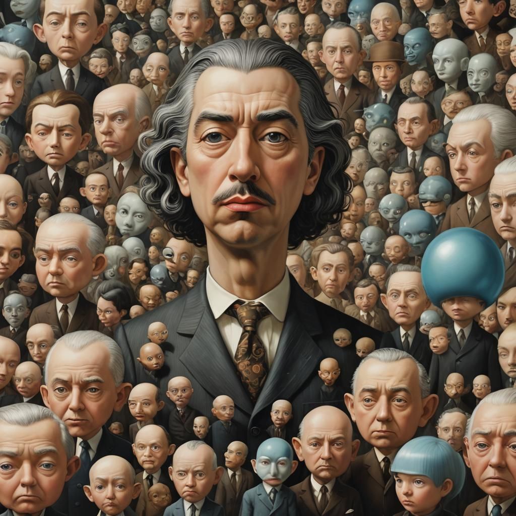 Hyperreal Surreal Dreamscape in Magical Realism Style