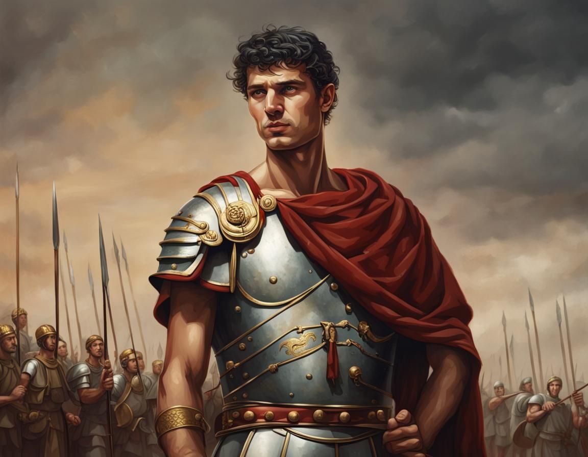 Roman General Battlefield Portrait