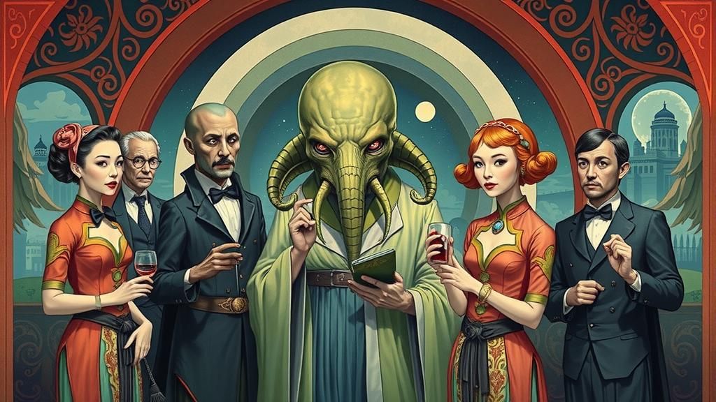 Art Nouveau Opera: Steampunk Adventure in Bauhaus Style