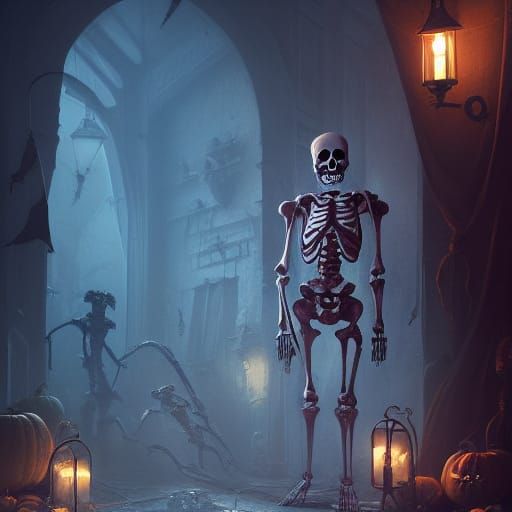 Skeletons Don Ghost Costume for Halloween