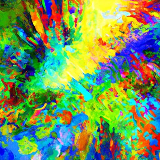 Ethereal Clouds in Expressionist Style