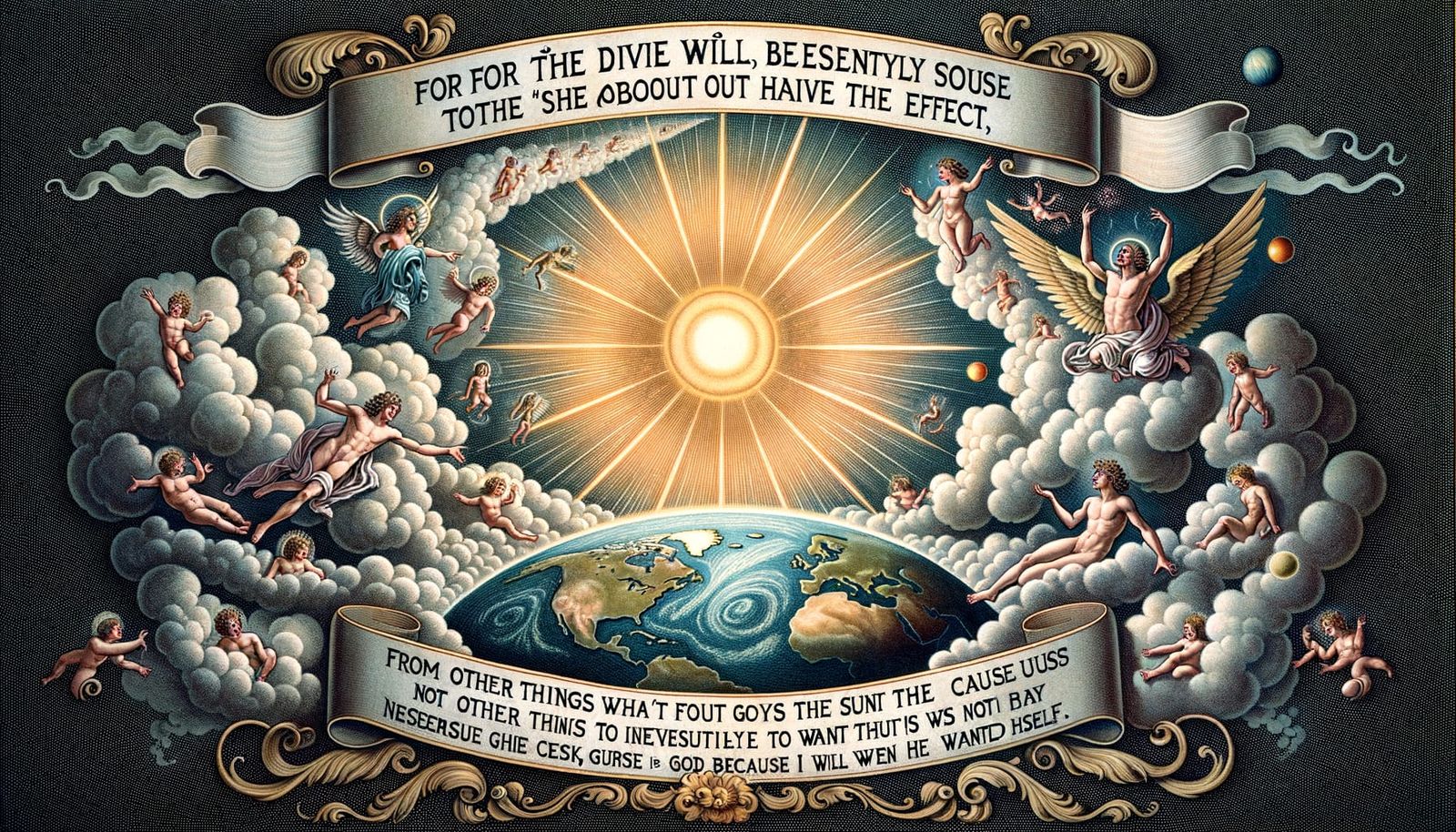 Divine Will: Cause and Effect Visualized