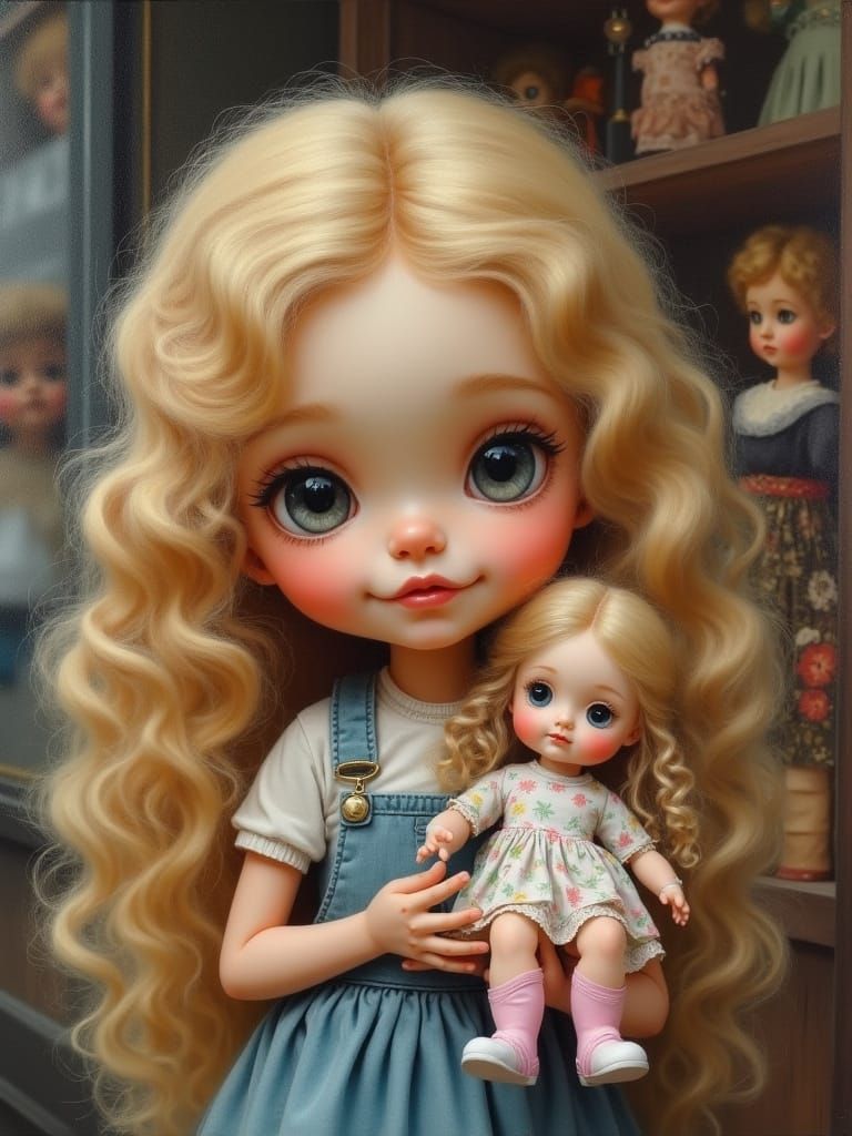 ‘My new Doll…Do you like it?