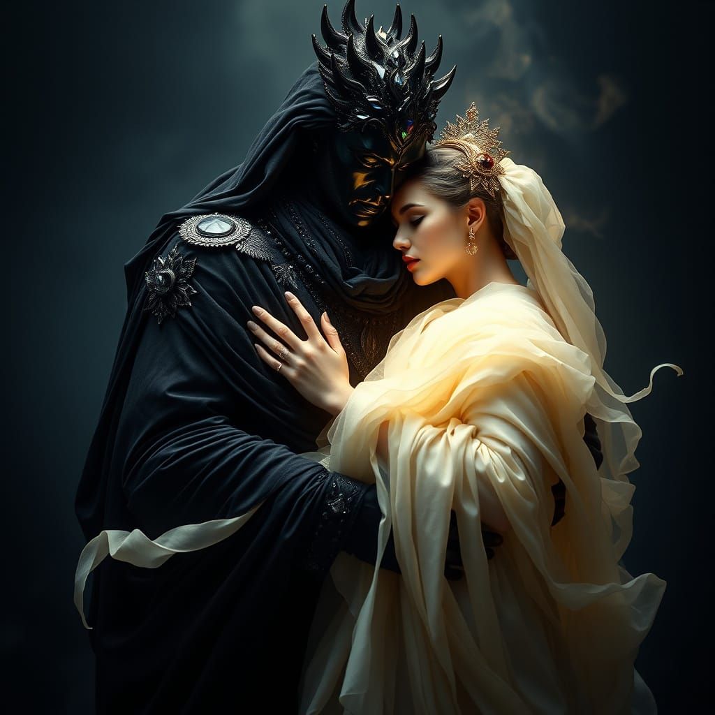 God of Darkness and Goddess of Light: Celestial Ballet in Eb...