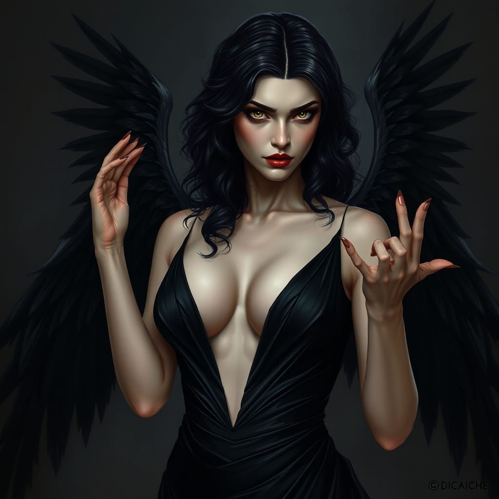 Powerful Enchantress Livia Exudes Magic and Mystery