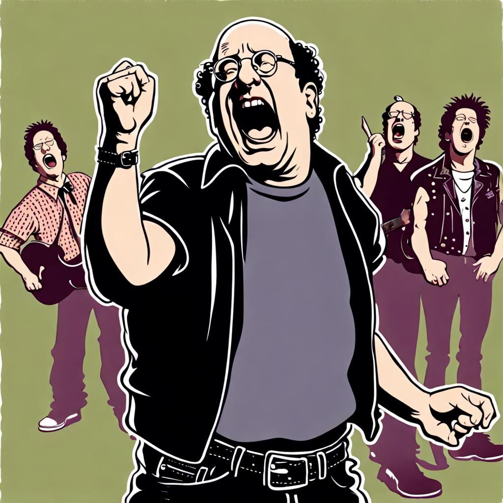 George Costanza Fronts Punk Band