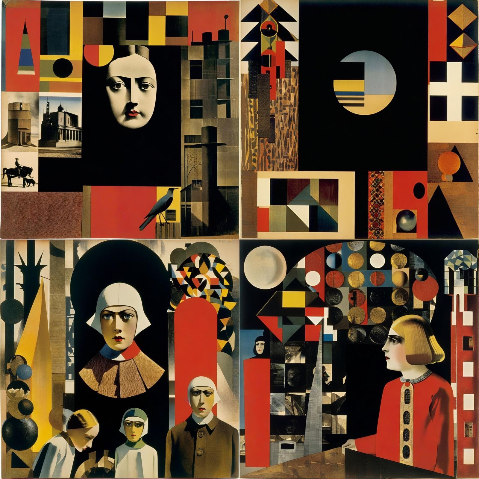 Dada Photomontage in Style of Hannah Hoch