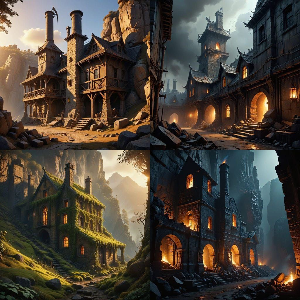 Ancient Dwarven Stronghold Erupts in Chaos