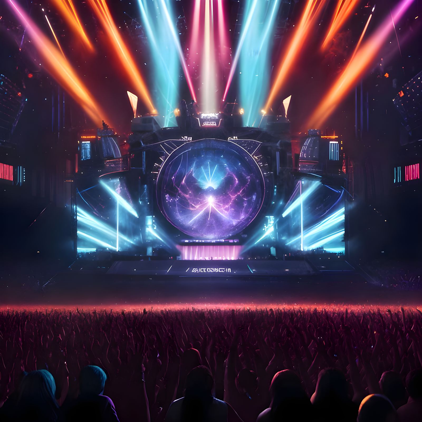 DJ Demonixx Brings the House Down in a Vibrant Techno Concer...