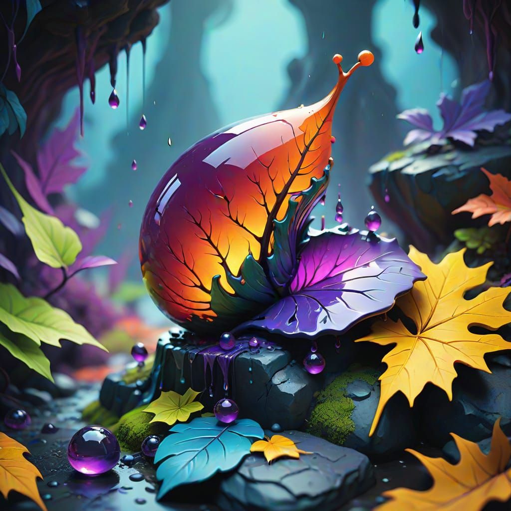 Surreal Rebirth in a Jasper Landscape with Speriofform Creat...