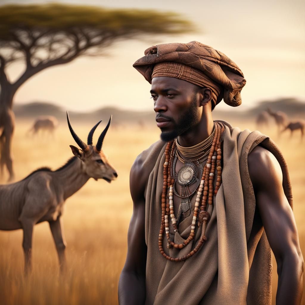 African Griot Recounts Ancestral History on Savannah