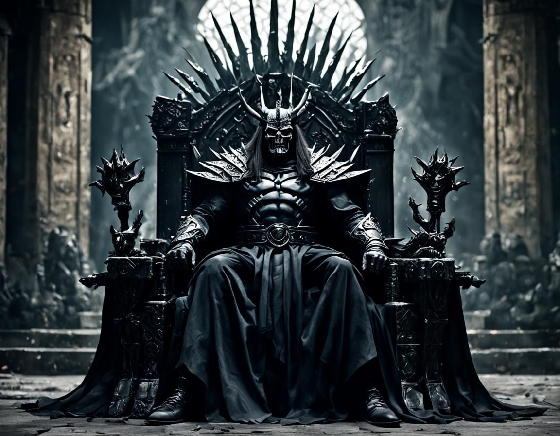 Dark Lord of Destruction on Throne