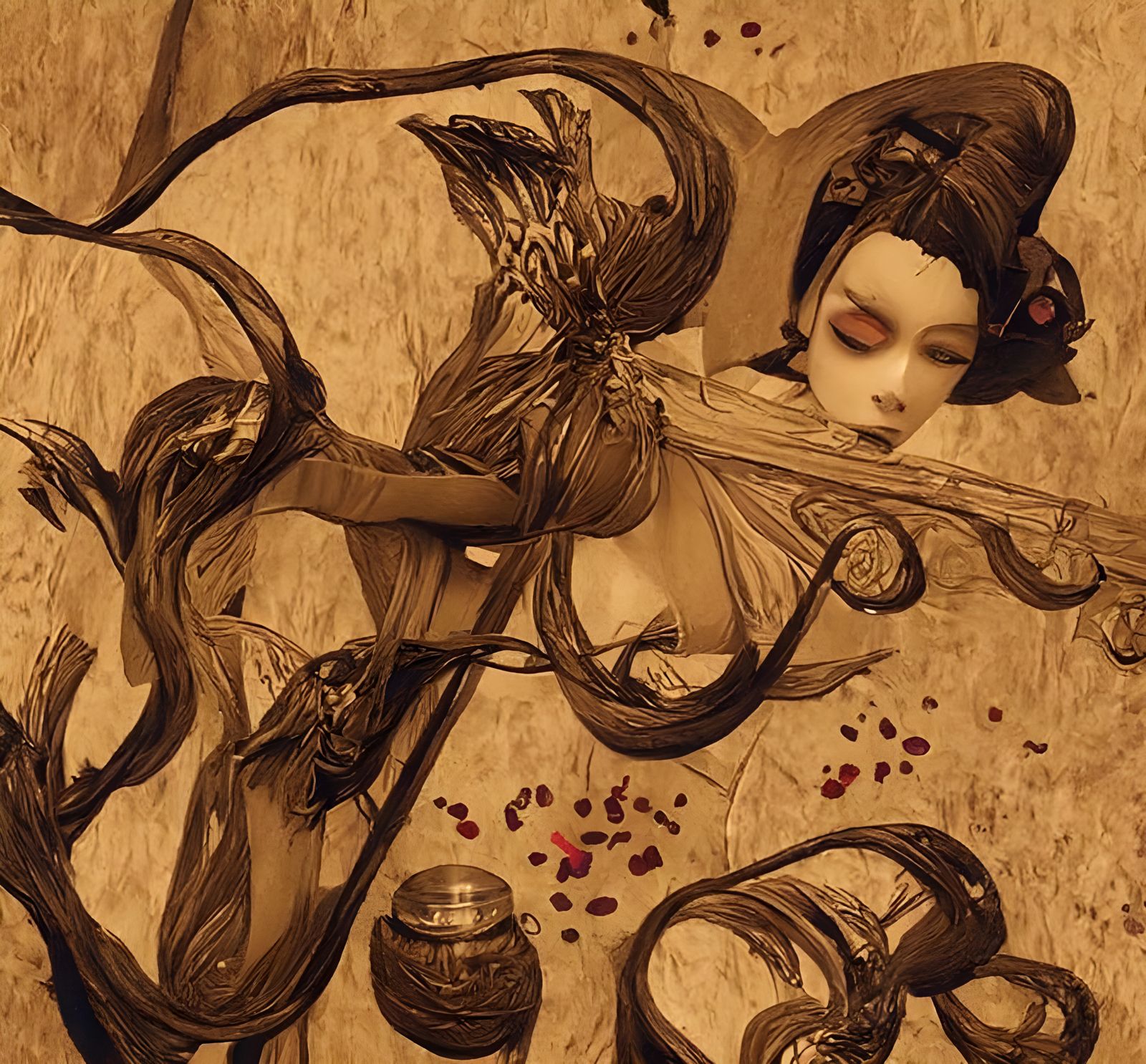 Gothpunk Vampire Theater with Crimson Geisha