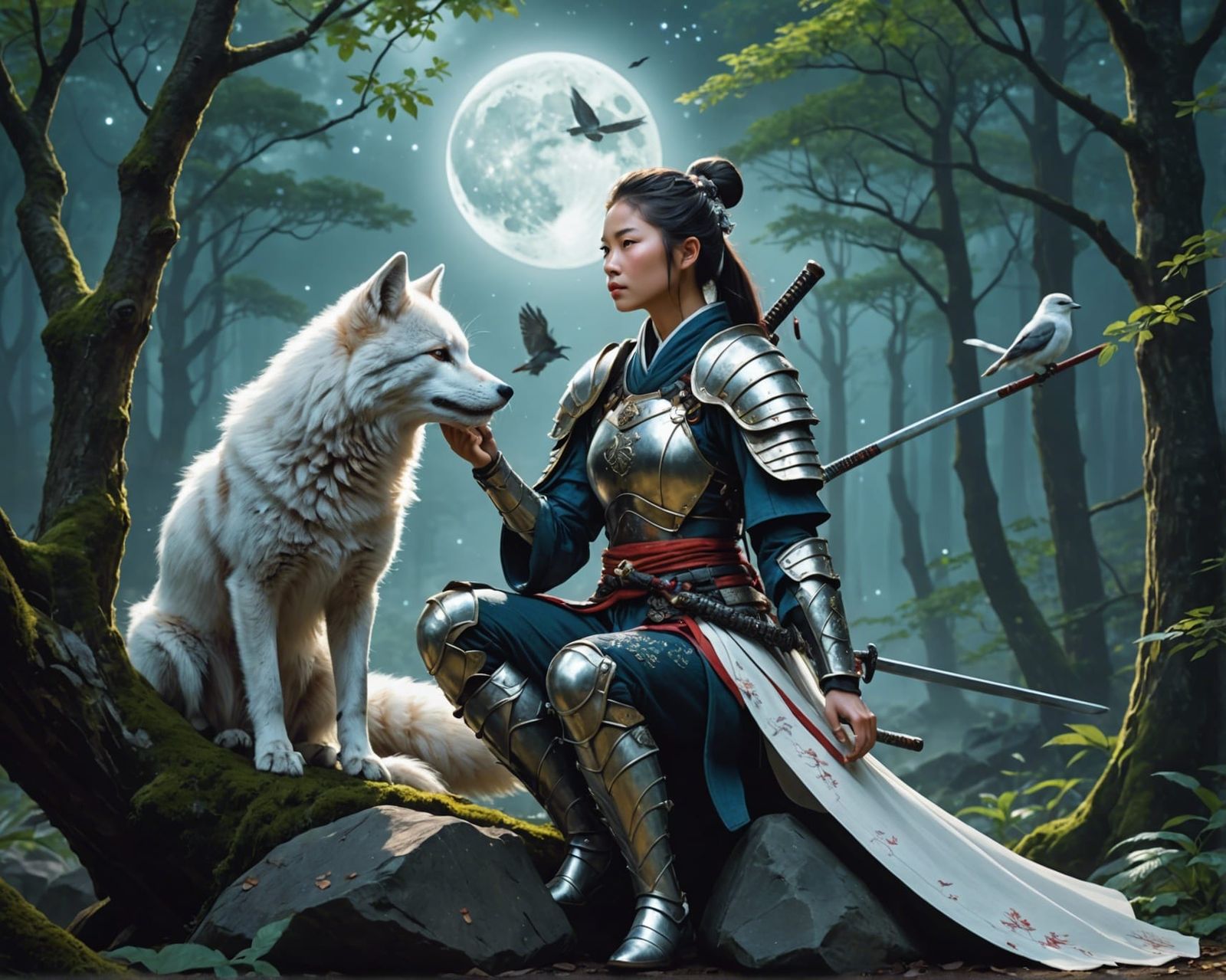 PRINCESS RAIKO, OSHABERI, & THE WHITE FOX