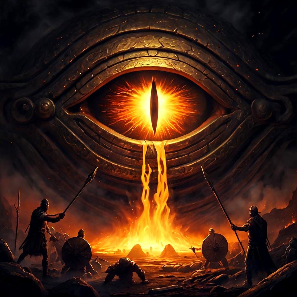 Cyclopean Eye Withers Battlefield: Gothic Epic Fantasy
