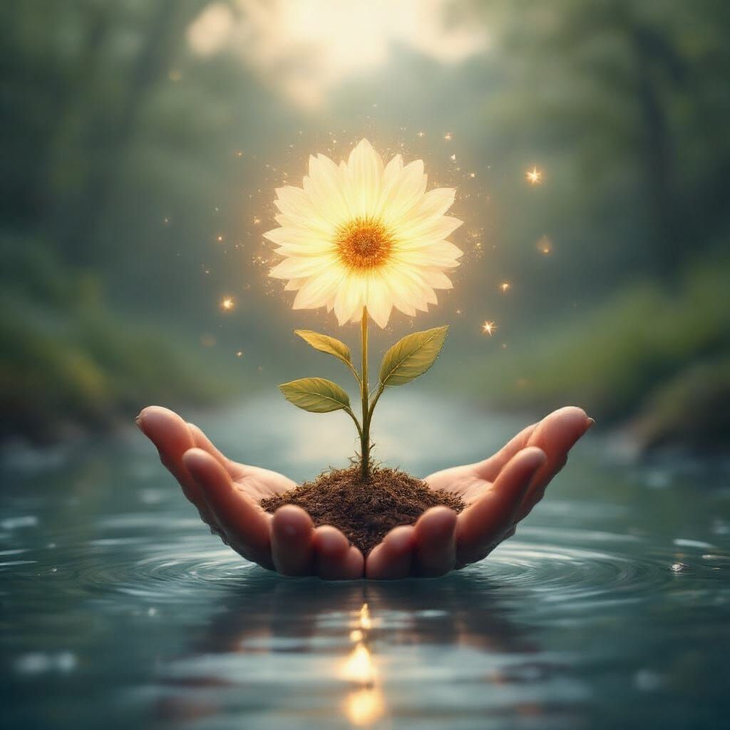 Uplifting New Year Symbolism: Hope and Growth