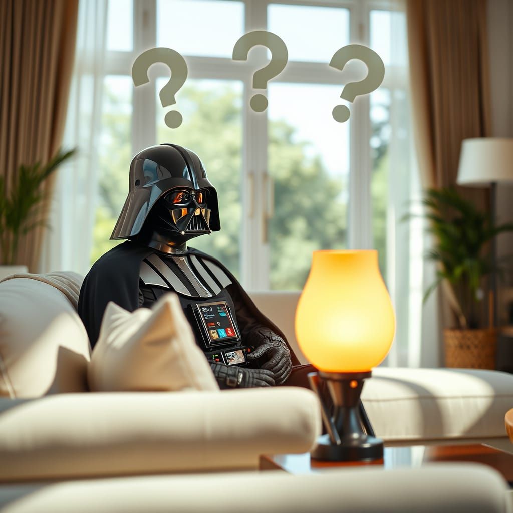 Darth Vader and the Voice-Activated Lamp