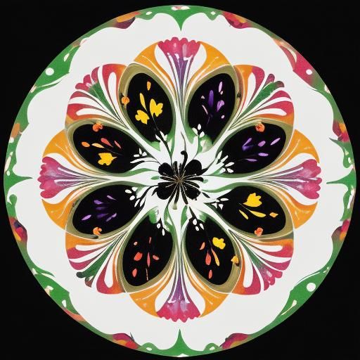 Colorful Calla Lilies with Paint Splatter Cross