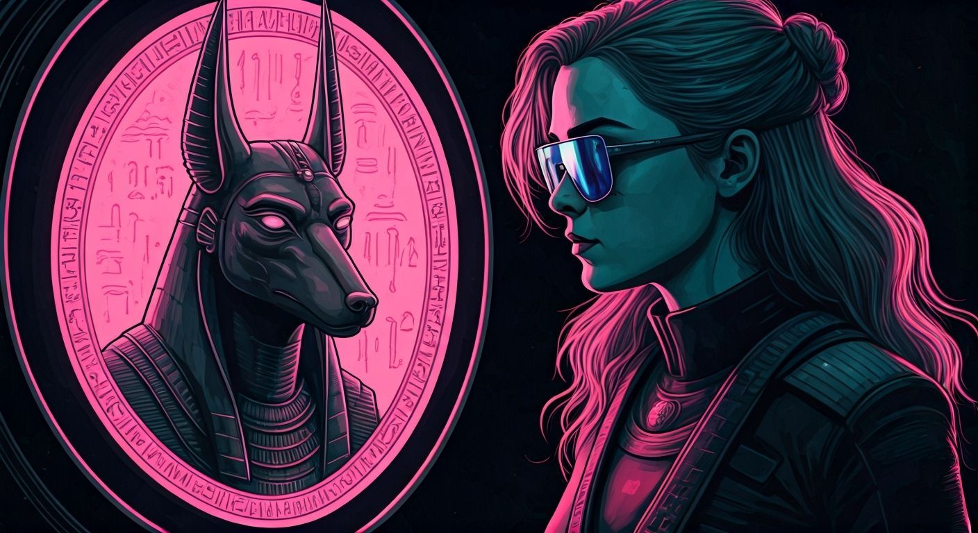 Ashildr's Encounter with Anubis in Dystopian Future