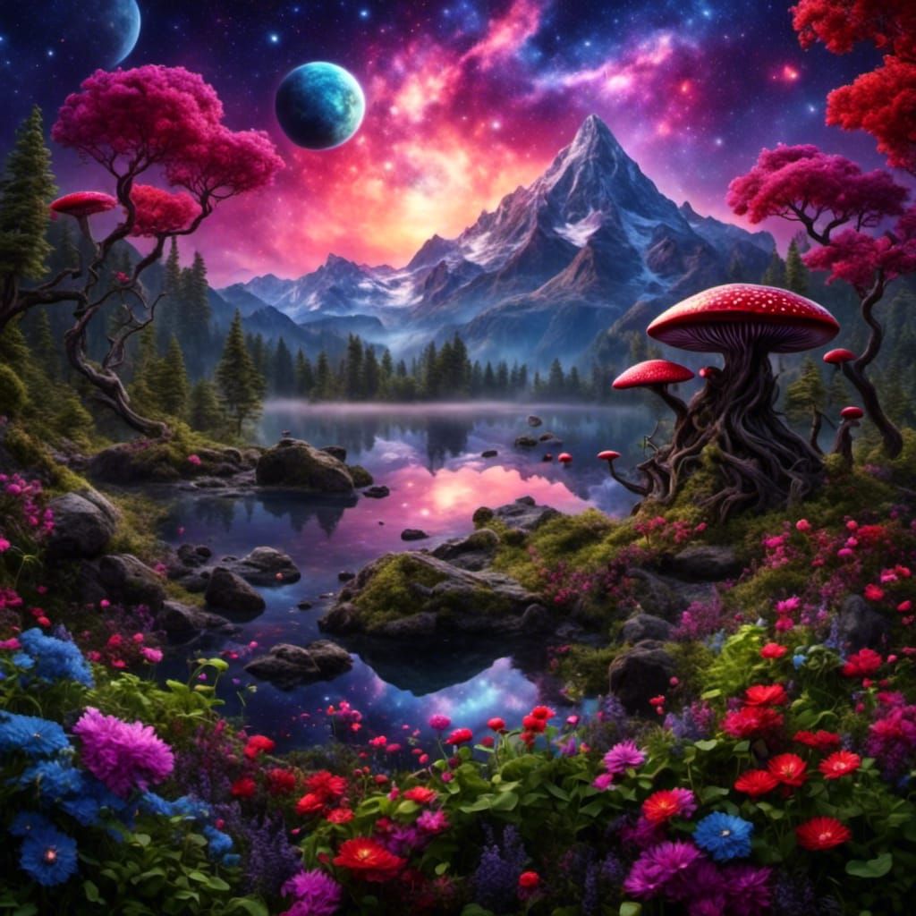 Evocative Dark Scene Representing Despair