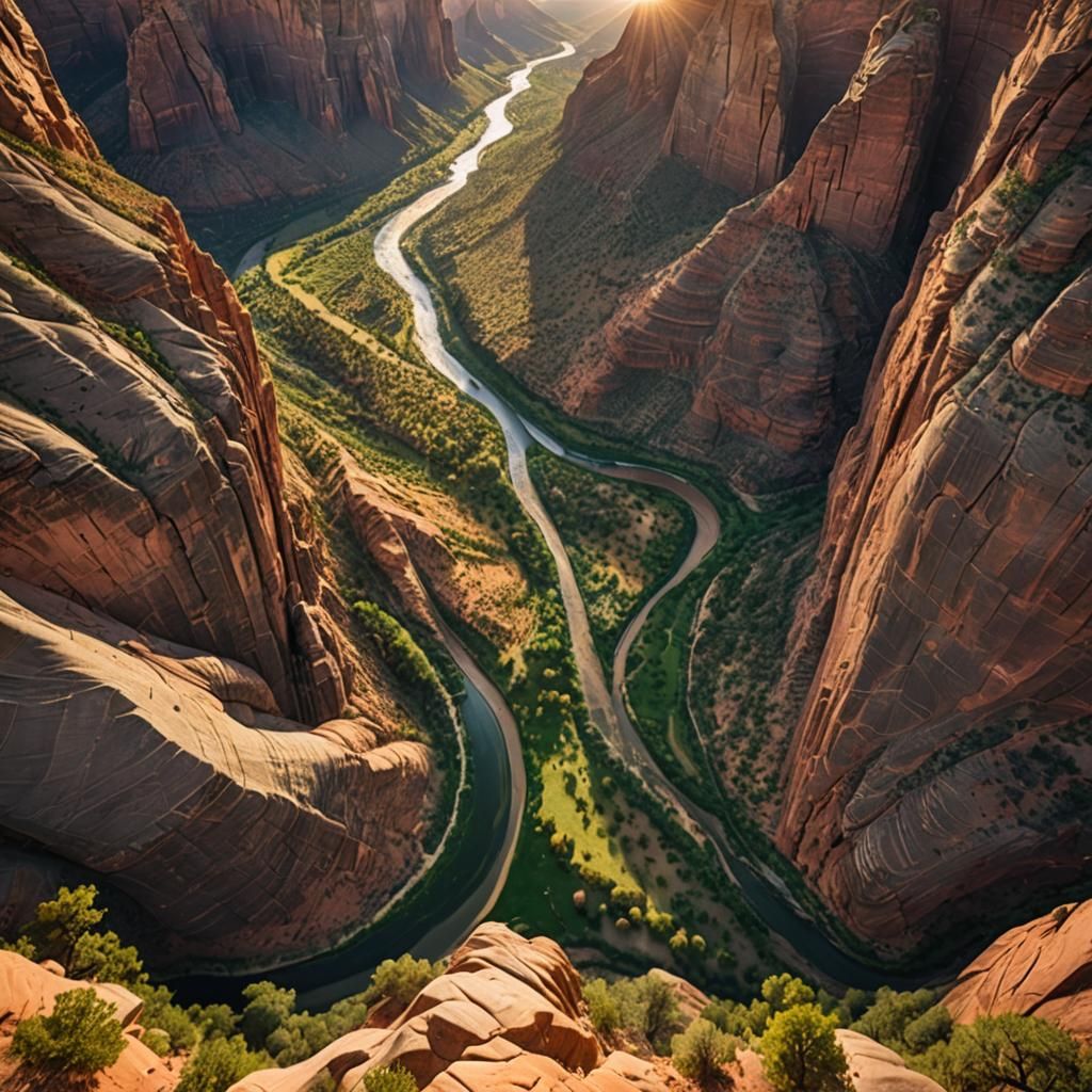 Zion Canyon: A Cinematic Landscape Photography