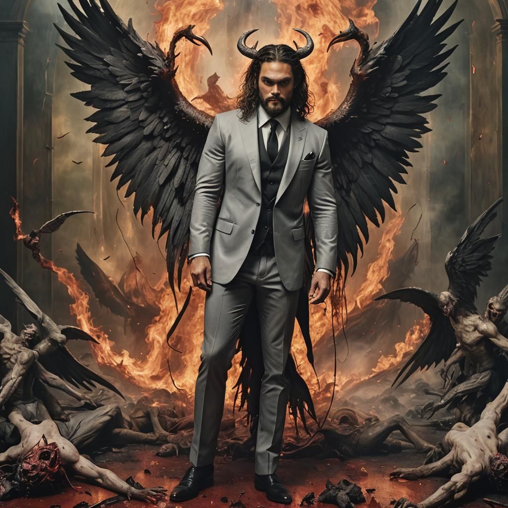 Jason Momoa as The Fallen Angel