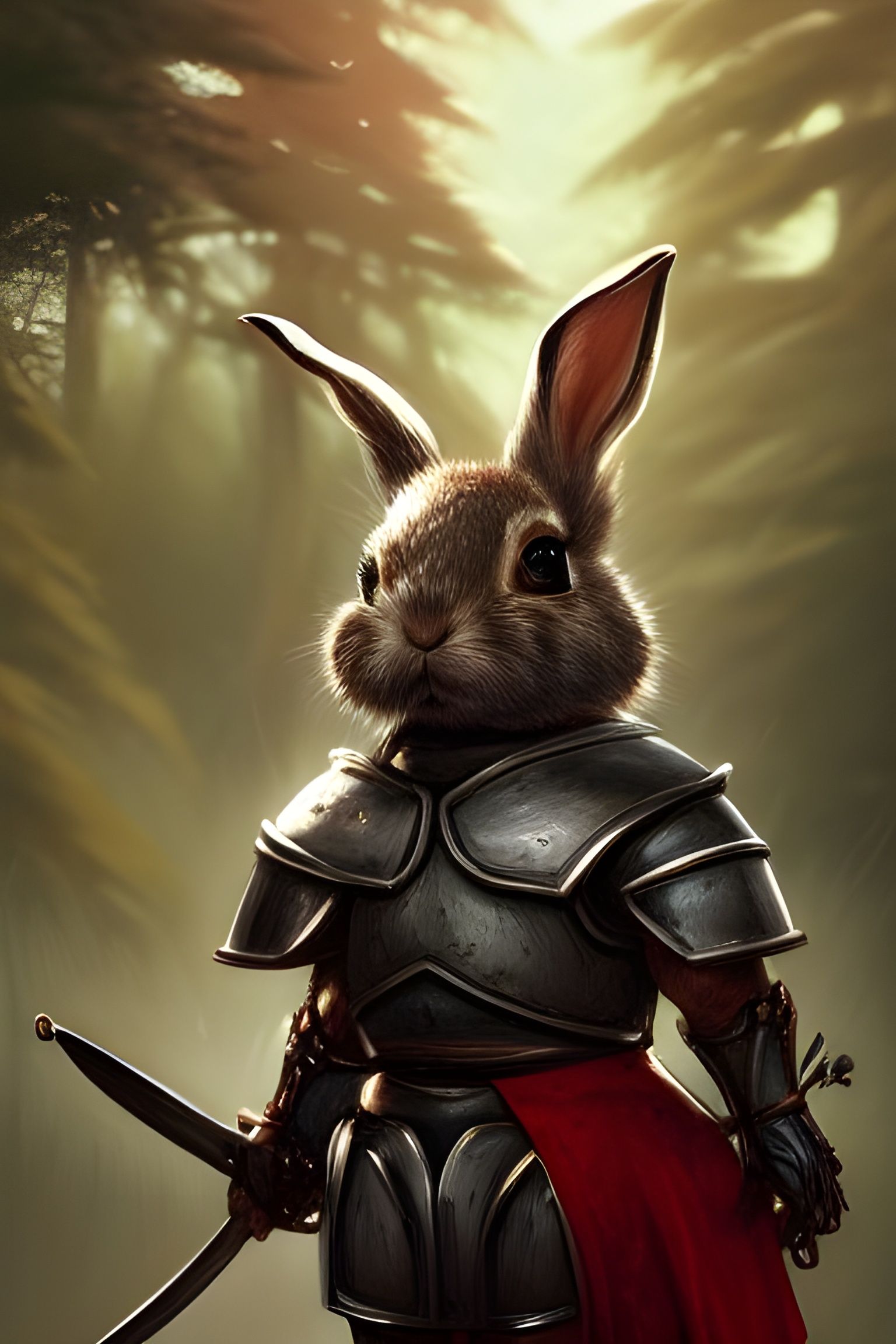 Cute Rabbit Knight Army present : Marek Okon