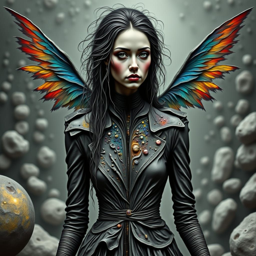 <lora:Illustrated Pix:1.0>  black and white, mystical and poetic dreamlike Paul Klee, surreal and celestial, etching & d...