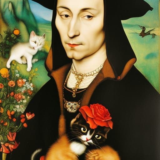 Vampires, Kittens, and Flowers in 8K Resolution