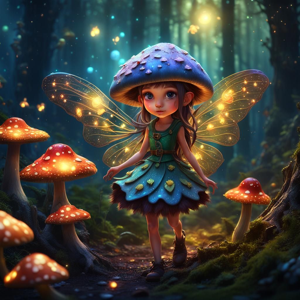 Australian Fairy Dances in Enchanted Forest